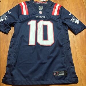 NFL Navy Blue Jersey with White Accents